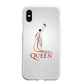 Чехол для iPhone XS Max матовый с принтом Queen в городе Новоалтайск, Силикон | Область печати: задняя сторона чехла, без боковых панелей | Тематика изображения на принте: paul rodgers | queen | брайан мэй | джон дикон | квин | меркури | меркьюри | мэркури | роджер тейлор | рок группа | фредди | фреди