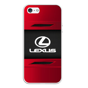 Чехол для iPhone 5/5S матовый с принтом LEXUS SPORT в городе Новоалтайск, Силикон | Область печати: задняя сторона чехла, без боковых панелей | auto | car | lexus | автомобиль | лексус | марка