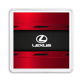 Магнит 55*55 с принтом LEXUS SPORT в городе Новоалтайск, Пластик | Размер: 65*65 мм; Размер печати: 55*55 мм | auto | car | lexus | автомобиль | лексус | марка
