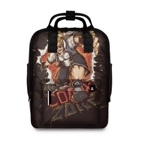 Женский рюкзак 3D с принтом Comix Zone (1) в городе Новоалтайск, 100% полиэстер | лямки с регулируемой длиной, сверху ручки, чтобы рюкзак нести как сумку. Основное отделение закрывается на молнию, как и внешний карман. Внутри два дополнительных кармана, один из которых закрывается на молнию. По бокам два дополнительных кармашка, куда поместится маленькая бутылочка
 | comix | comix zone | retro | retro game | sega | sega mega drive 2 | smd2 | zone | денди | комикс зон | ретро | сега
