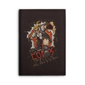 Обложка для автодокументов с принтом Comix Zone (1) в городе Новоалтайск, натуральная кожа |  размер 19,9*13 см; внутри 4 больших “конверта” для документов и один маленький отдел — туда идеально встанут права | comix | comix zone | retro | retro game | sega | sega mega drive 2 | smd2 | zone | денди | комикс зон | ретро | сега