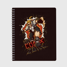 Тетрадь с принтом Comix Zone (1) в городе Новоалтайск, 100% бумага | 48 листов, плотность листов — 60 г/м2, плотность картонной обложки — 250 г/м2. Листы скреплены сбоку удобной пружинной спиралью. Уголки страниц и обложки скругленные. Цвет линий — светло-серый
 | comix | comix zone | retro | retro game | sega | sega mega drive 2 | smd2 | zone | денди | комикс зон | ретро | сега