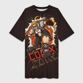 Платье-футболка 3D с принтом Comix Zone (1) в городе Новоалтайск,  |  | comix | comix zone | retro | retro game | sega | sega mega drive 2 | smd2 | zone | денди | комикс зон | ретро | сега