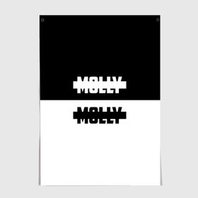 Постер с принтом Molly в городе Новоалтайск, 100% бумага
 | бумага, плотность 150 мг. Матовая, но за счет высокого коэффициента гладкости имеет небольшой блеск и дает на свету блики, но в отличии от глянцевой бумаги не покрыта лаком | Тематика изображения на принте: molly | андрей густей | дмитрий гончаренко | кирилл бледный | кирилл тимошенко | моли пошлая | молли | ольга | павел холодянский | панк группа | поп панк | серябкина | синти панк
