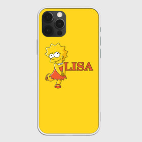 Чехол для iPhone 12 Pro Max с принтом Lisa в городе Новоалтайск, Силикон |  | simpsons | елизавета | лиза | лизон | симпсоны