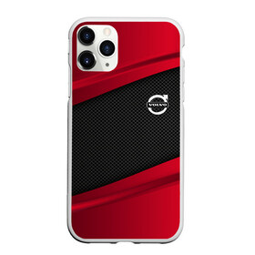 Чехол для iPhone 11 Pro матовый с принтом VOLVO SPORT в городе Новоалтайск, Силикон |  | auto | car | carbon | volvo | автомобиль | вольво | машина