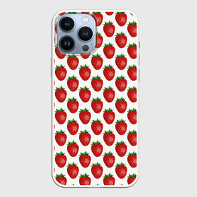 Чехол для iPhone 13 Pro Max с принтом Клубника в городе Новоалтайск,  |  | Тематика изображения на принте: клубничка | лето | ягода
