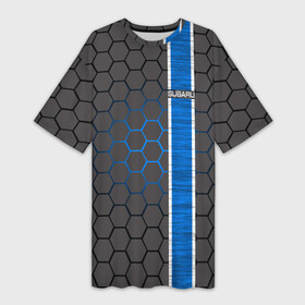 Платье-футболка 3D Subaru: в городе Новоалтайск,  |  | subaru | авто | автомобиль | лого | машина | субару