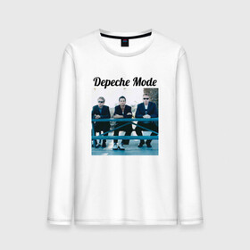 Мужской лонгслив хлопок с принтом Depeche mode в городе Новоалтайск, 100% хлопок |  | depeche mode | депеш мод. | музыка