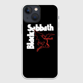 Чехол для iPhone 13 mini с принтом BLACK SABBATH. в городе Новоалтайск,  |  | black sabbath | билл уорд | блэк саббат | британская рок группа | гизер батлер | группа | музыка | оззи осборн | рок | тони айомми | хеви метал