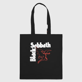 Сумка 3D повседневная с принтом BLACK SABBATH в городе Новоалтайск, 100% полиэстер | Плотность: 200 г/м2; Размер: 34×35 см; Высота лямок: 30 см | black sabbath | билл уорд | блэк саббат | британская рок группа | гизер батлер | группа | музыка | оззи осборн | рок | тони айомми | хеви метал