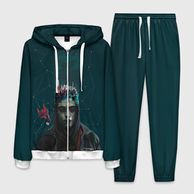 Мужской костюм 3D с принтом Mr Robot (1) в городе Новоалтайск, 100% полиэстер | Манжеты и пояс оформлены тканевой резинкой, двухслойный капюшон со шнурком для регулировки, карманы спереди | Тематика изображения на принте: computer | hacker | haker | mr. robot | pc | robot | компьютер | матрица | мистер робот | робот | сериал | хакер. взлом | эллиот алдерсон