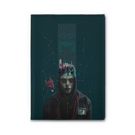 Обложка для автодокументов с принтом Mr. Robot (1) в городе Новоалтайск, натуральная кожа |  размер 19,9*13 см; внутри 4 больших “конверта” для документов и один маленький отдел — туда идеально встанут права | computer | hacker | haker | mr. robot | pc | robot | компьютер | матрица | мистер робот | робот | сериал | хакер. взлом | эллиот алдерсон