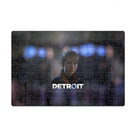 Пазл магнитный 126 элементов с принтом Detroit: Become Human - Kara в городе Новоалтайск, полимерный материал с магнитным слоем | 126 деталей, размер изделия —  180*270 мм | Тематика изображения на принте: connor | cyberlife | deviant | ps4 | rk800 |  detroit: become human | детроит | детроит: стать человеком | игры | коннор | пиратs | эксклюзив