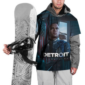 Накидка на куртку 3D с принтом Detroit: Become Human - Markus в городе Новоалтайск, 100% полиэстер |  | connor | cyberlife | deviant | ps4 | rk800 |  detroit: become human | детроит | детроит: стать человеком | игры | коннор | пиратs | эксклюзив