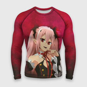 Мужской рашгард 3D с принтом Krul в городе Новоалтайск,  |  | owari no seraph | seraph of the end | последний серафим
