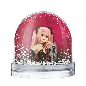 Снежный шар Krul: в городе Новоалтайск, Пластик | Изображение внутри шара печатается на глянцевой фотобумаге с двух сторон | owari no seraph | seraph of the end | последний серафим