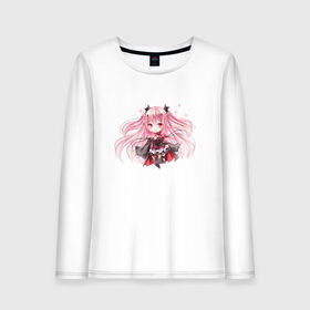 Женский лонгслив хлопок с принтом Cute Kururu в городе Новоалтайск, 100% хлопок |  | owari no seraph | seraph of the end | последний серафим