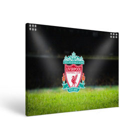 Холст прямоугольный с принтом LIVERPOOL в городе Новоалтайск, 100% ПВХ |  | football | soccer | ливерпуль