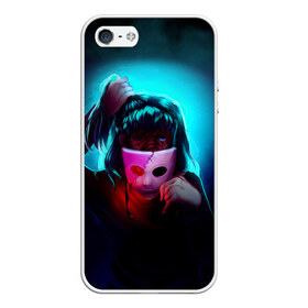 Чехол для iPhone 5/5S матовый с принтом Sally Face (2) в городе Новоалтайск, Силикон | Область печати: задняя сторона чехла, без боковых панелей | face | fisher | larry johnson | mask | sally | sally face | sally fisher | демоны | духи | маска | призраки | салли | салли фейс | салли фишер | фейс