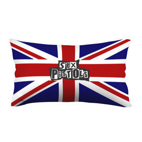 Подушка 3D антистресс с принтом Sex Pistols в городе Новоалтайск, наволочка — 100% полиэстер, наполнитель — вспененный полистирол | состоит из подушки и наволочки на молнии | англия | британия | панк | флаг