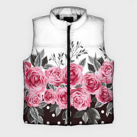 Мужской жилет утепленный 3D с принтом Rose Trend в городе Новоалтайск,  |  | flowers | hipster | rose | swag | trend | мода | розы | стиль | стильная | цветы