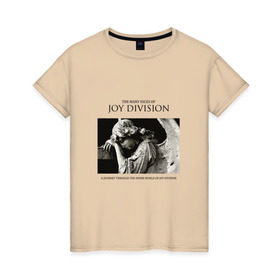 Женская футболка хлопок с принтом Joy Division в городе Новоалтайск, 100% хлопок | прямой крой, круглый вырез горловины, длина до линии бедер, слегка спущенное плечо | division | joy | бернард самнер | восьмидесятых | готик | группа | дарквэйв | джой | дивижн | иэн кёртис | музыка | музыканты | панк | панкрок | питер хук | пост | постпанк | рок | стивен моррис