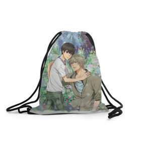 Рюкзак-мешок 3D с принтом Super Lovers в городе Новоалтайск, 100% полиэстер | плотность ткани — 200 г/м2, размер — 35 х 45 см; лямки — толстые шнурки, застежка на шнуровке, без карманов и подкладки | super lovers | больше чем возлюбленные