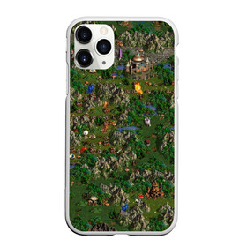 Чехол для iPhone 11 Pro Max матовый с принтом heroes of might and magic в городе Новоалтайск, Силикон |  | heroes of might and magic | homm | homm3 | might | игра | игры | карта