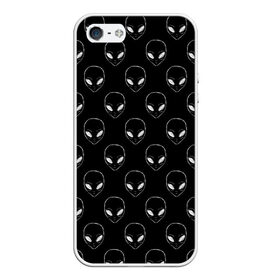 Чехол для iPhone 5/5S матовый с принтом Watch Aliens в городе Новоалтайск, Силикон | Область печати: задняя сторона чехла, без боковых панелей | alien | aliens | hummanoid | space | ufo | инопланетяне | инопланетянин | космос | лунатик | лунатики | нло | пришелец | пришельцы