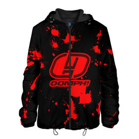 Мужская куртка 3D с принтом OOMPH! в городе Новоалтайск, ткань верха — 100% полиэстер, подклад — флис | прямой крой, подол и капюшон оформлены резинкой с фиксаторами, два кармана без застежек по бокам, один большой потайной карман на груди. Карман на груди застегивается на липучку | electronic body musi | neue deutsche hrte | oomph | андреас крэп | антитезис | группа | деро гои | индастриал | крэп | метал | оомпх | оомрн | роберт флюкс | рок | синтез | тезис | флюкс