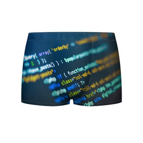 Мужские трусы 3D с принтом Programming collection в городе Новоалтайск, 50% хлопок, 50% полиэстер | классическая посадка, на поясе мягкая тканевая резинка | c++ | html | php | код | компьютеры | программист | технологии | хакер | цифры