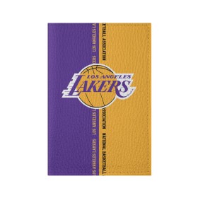 Обложка для паспорта матовая кожа с принтом Los angeles lakers. NBA в городе Новоалтайск, натуральная матовая кожа | размер 19,3 х 13,7 см; прозрачные пластиковые крепления | basketbal | basketball | la | lakers | los angeles | los angeles lakers | national | nba | анжелес | баскетбол | лос анджелес | лэйкерс | национальная бескетбольная ассоциация | нба | онил | шакил