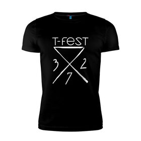 Мужская футболка хлопок Slim с принтом T-Fest в городе Новоалтайск, 92% хлопок, 8% лайкра | приталенный силуэт, круглый вырез ворота, длина до линии бедра, короткий рукав | gazgolder | hip hop | mc | rap | t fest | tfest | исполнитель | кирилл | мс | незборецький | реп | репер | речитатив | рэп | рэпер | т | т фест | тфест | украинский | участник | фест | хип | хипхоп | хоп