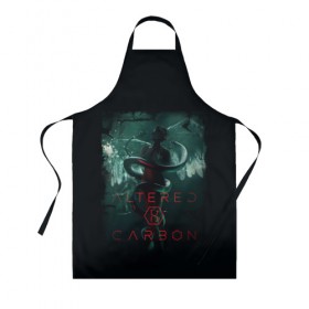 Фартук 3D с принтом Altered Carbon в городе Новоалтайск, 100% полиэстер | общий размер — 65 х 85 см, ширина нагрудника — 26 см, горловина — 53 см, длина завязок — 54 см, общий обхват в поясе — 173 см. Принт на завязках и на горловине наносится с двух сторон, на основной части фартука — только с внешней стороны | altere | будущее | бэнкрофт | видоизмененный углерод | генетика | джеймс пьюрфой | ковач | марта игареда | наука | неонуар | ортега | ричард морган | фантастика | футуризм | юэль киннаман