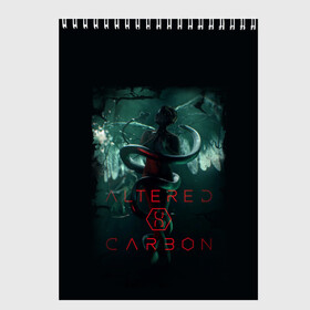Скетчбук с принтом Altered Carbon в городе Новоалтайск, 100% бумага
 | 48 листов, плотность листов — 100 г/м2, плотность картонной обложки — 250 г/м2. Листы скреплены сверху удобной пружинной спиралью | altere | будущее | бэнкрофт | видоизмененный углерод | генетика | джеймс пьюрфой | ковач | марта игареда | наука | неонуар | ортега | ричард морган | фантастика | футуризм | юэль киннаман