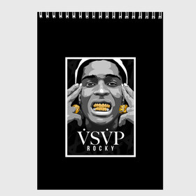 Скетчбук с принтом ASAP Rocky в городе Новоалтайск, 100% бумага
 | 48 листов, плотность листов — 100 г/м2, плотность картонной обложки — 250 г/м2. Листы скреплены сверху удобной пружинной спиралью | aap | asap | asaprocky | explicit | mayers | rakim | rakimmayers | rocky | testing | worldwide | асап | майерс | откровенный | раким | ракиммайерс | роки | рокки | эйсап | эйсэп