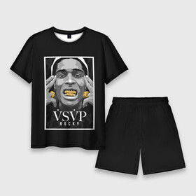Мужской костюм с шортами 3D с принтом ASAP Rocky в городе Новоалтайск,  |  | aap | asap | asaprocky | explicit | mayers | rakim | rakimmayers | rocky | testing | worldwide | асап | майерс | откровенный | раким | ракиммайерс | роки | рокки | эйсап | эйсэп