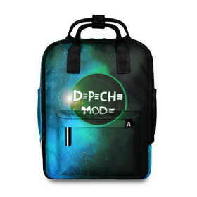 Женский рюкзак 3D с принтом Depeche Mode в городе Новоалтайск, 100% полиэстер | лямки с регулируемой длиной, сверху ручки, чтобы рюкзак нести как сумку. Основное отделение закрывается на молнию, как и внешний карман. Внутри два дополнительных кармана, один из которых закрывается на молнию. По бокам два дополнительных кармашка, куда поместится маленькая бутылочка
 | depeche mode | альтернативный | вестник моды | депеш мод | депешмод | дэйв гаан | индастриал | мартин гор | музыка | новая волна | роза | рок | синти поп | электроник | энди флетчер
