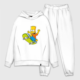 Мужской костюм хлопок OVERSIZE с принтом Bart Simpson в городе Новоалтайск,  |  | Тематика изображения на принте: bart | family | homer | lisa | school | simpsons | springfield | анимация | барт | гомер | желтый | комедия | лентяй | лиза | мардж | мульт | мультфильм | мэгги | отец | пончик | ребенок | родители | семья | сериал | симпсоны | смех