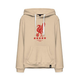 Мужская толстовка хлопок с принтом Liverpool FC в городе Новоалтайск, френч-терри, мягкий теплый начес внутри (100% хлопок) | карман-кенгуру, эластичные манжеты и нижняя кромка, капюшон с подкладом и шнурком | liverpool | ливерпуль | лига чемпионов | спорт | футбол | чемпионат