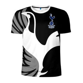 Мужская футболка 3D спортивная с принтом Tottenham Exclusive в городе Новоалтайск, 100% полиэстер с улучшенными характеристиками | приталенный силуэт, круглая горловина, широкие плечи, сужается к линии бедра | hotspur | тоттенхэм | тоттэнхэм | форма | хотспур