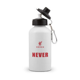 Бутылка спортивная с принтом Liverpool FC в городе Новоалтайск, металл | емкость — 500 мл, в комплекте две пластиковые крышки и карабин для крепления | liverpool | англия | ливерпуль | лига чемпионов | чемпионат