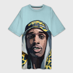 Платье-футболка 3D с принтом ASAP Rocky в городе Новоалтайск,  |  | aap | asap | asaprocky | explicit | mayers | rakim | rakimmayers | rocky | testing | worldwide | асап | майерс | откровенный | раким | ракиммайерс | роки | рокки | эйсап | эйсэп