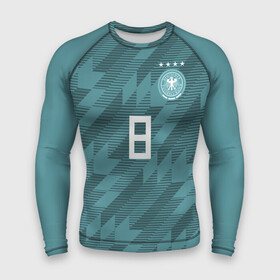 Мужской рашгард 3D с принтом Kroos away WC 2018 в городе Новоалтайск,  |  | cup | fifa | russia | world | германия | кроос | кросс | мира | тони | фифа | чемпионат | чемпионы