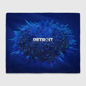 Плед 3D с принтом Detroit:become human в городе Новоалтайск, 100% полиэстер | закругленные углы, все края обработаны. Ткань не мнется и не растягивается | connor | cyberlife | detroit become human | deviant | kara | markus | ps4 | rk800 |  detroit: become human | детроит | детроит: стать человеком | игры | кара | коннор | конор | кэра | маркус | пиратs | эксклюзив