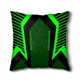 Подушка 3D с принтом Kickboxing в городе Новоалтайск, наволочка – 100% полиэстер, наполнитель – холлофайбер (легкий наполнитель, не вызывает аллергию). | состоит из подушки и наволочки. Наволочка на молнии, легко снимается для стирки | boxing | kickboxing | sport | боец | бой | бокс | боксер | борьба | кикбоксер | кикбоксинг | линии | надпись | полосы | россии | россия | рф | сборная | состязание | спорт | спортсмен | флаг