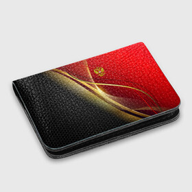 Картхолдер с принтом с принтом RUSSIA SPORT: Red and Black. в городе Новоалтайск, натуральная матовая кожа | размер 7,3 х 10 см; кардхолдер имеет 4 кармана для карт; | abstract | design | geometry | hexagon | red and black | russia | sport | texture | абстракция | геометрия | герб | дизайн | патриот | патриотизм | россия | русский | соты | спорт | текстура | шестиугольники