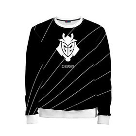 Детский свитшот 3D с принтом cs:go - G2 ESPORTS (The Form) в городе Новоалтайск, 100% полиэстер | свободная посадка, прямой крой, мягкая тканевая резинка на рукавах и понизу свитшота | 0x000000123 | csgo | form | g2 | gamers 2 | kennys | shox | ксго | форма