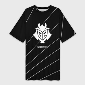 Платье-футболка 3D с принтом cs:go   G2 ESPORTS (2022) в городе Новоалтайск,  |  | 0x000000123 | csgo | form | g2 | gamers 2 | kennys | shox | ксго | форма